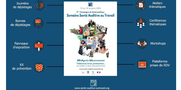 Lancement de la nouvelle campagne JNA pour la santé auditive au travail