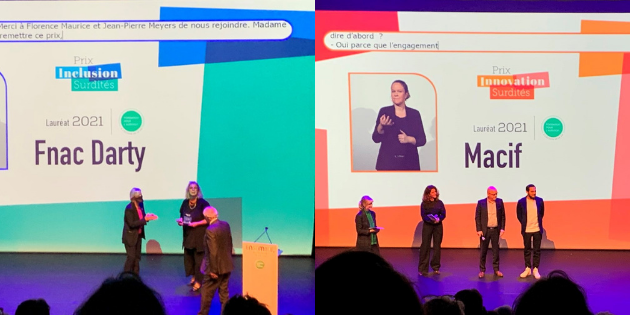 La Fondation pour l&rsquo;Audition récompense ses deux premiers lauréats de ses Prix Inclusion et Innovation surdités