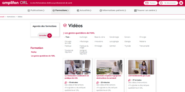 Amplifon présente un nouveau site internet pour les médecins ORL