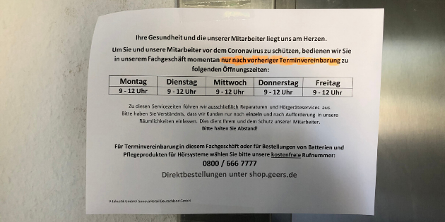 [Allemagne] Un « audioprothésiste-drive » en test