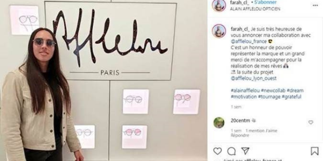 Le groupe Afflelou officialise un partenariat avec Farah Clerc, Championne de France du 400 mètres haies