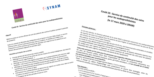 [18 mars 2020] Les mesures d&rsquo;ouvertures partielles sont connues