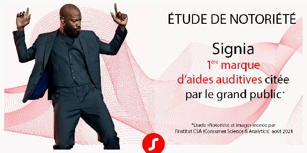 Signia désigné comme acteur majeur sur le marché des fabricants d’aides auditives d&rsquo;après l’étude CSA