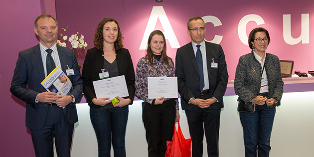 Ludimila Labanca et Anaïs Étourneux récompensées pour leur poster scientifique